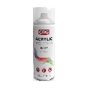 Acrylic Hitemp Paint Silver 400ml: Protege o metal de altas temperaturas até 800º I CRC
