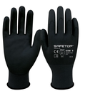 Luva poliuretano sintético  I pack 12 unid cx 120 pares I modelo: FEATHER TASK 12 I SAFETOP