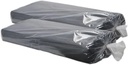 Saco de Lixo Industrial I BD - 60x130/0,08 com fole 15+15 I Preto I 100 litros I Venda em 10 kg